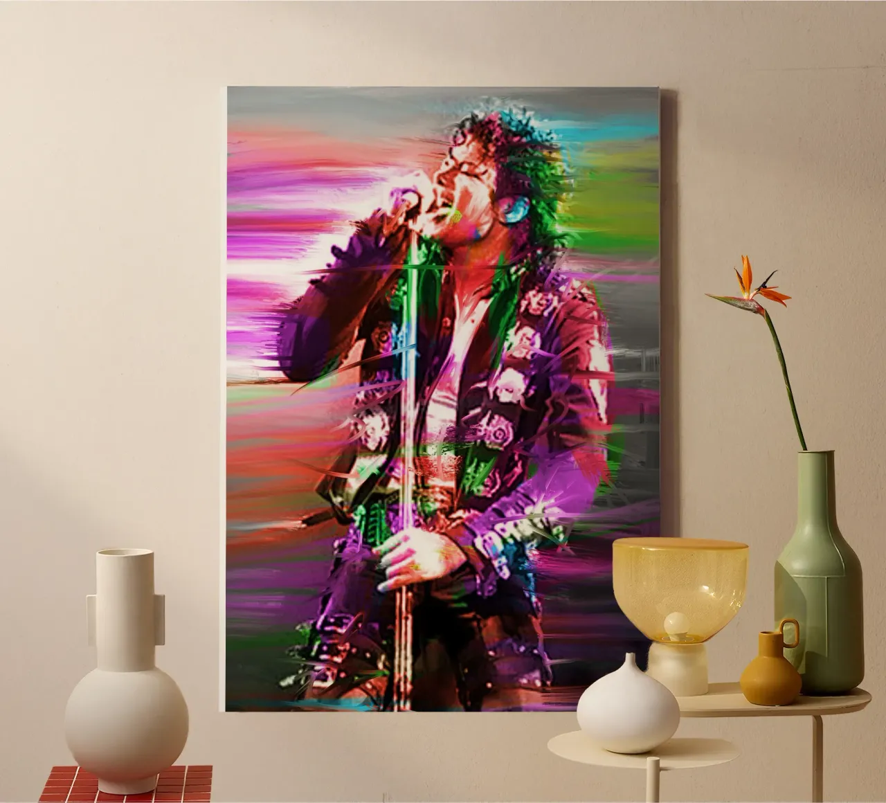 Michael Jackson art canvas by Lembayung art