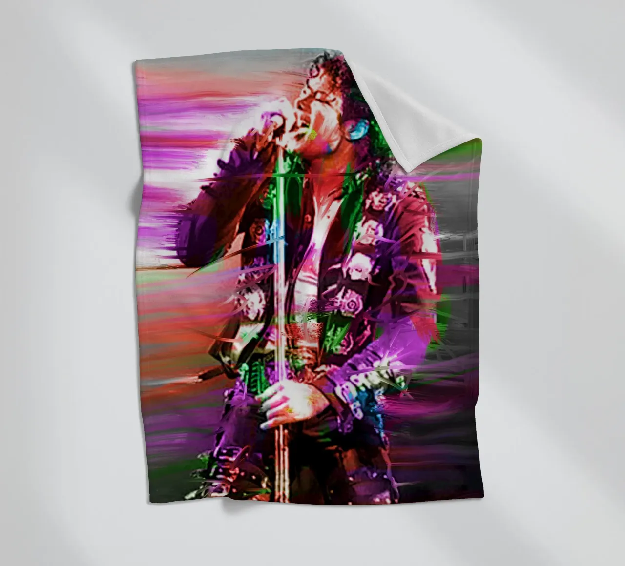 Michael Jackson art coperta in pile da Lembayung art