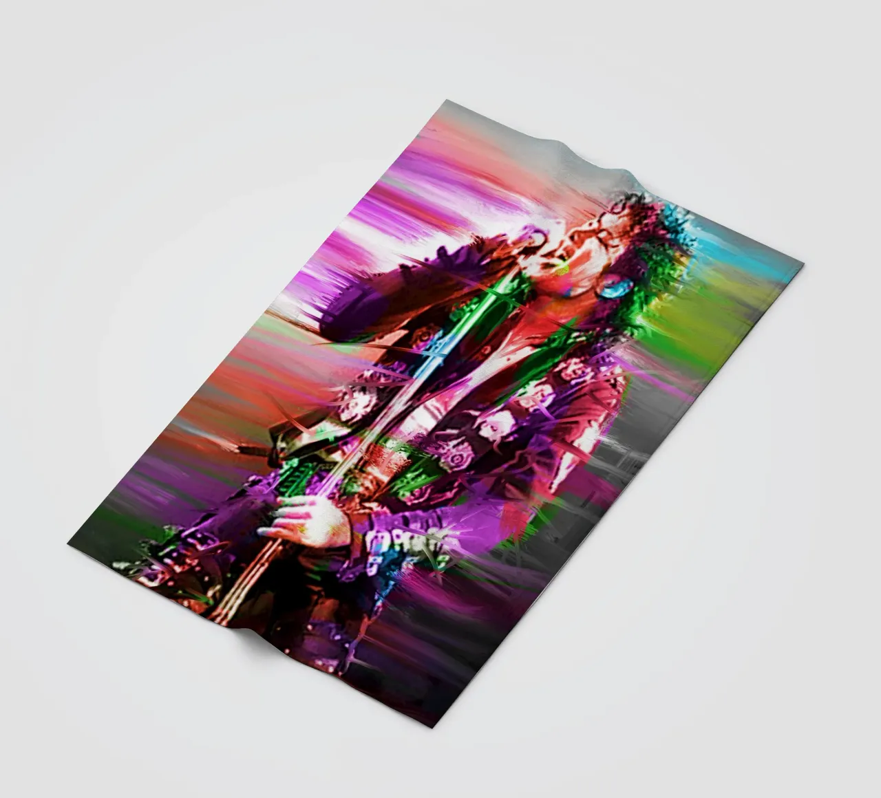 Michael Jackson art coperta in pile da Lembayung art