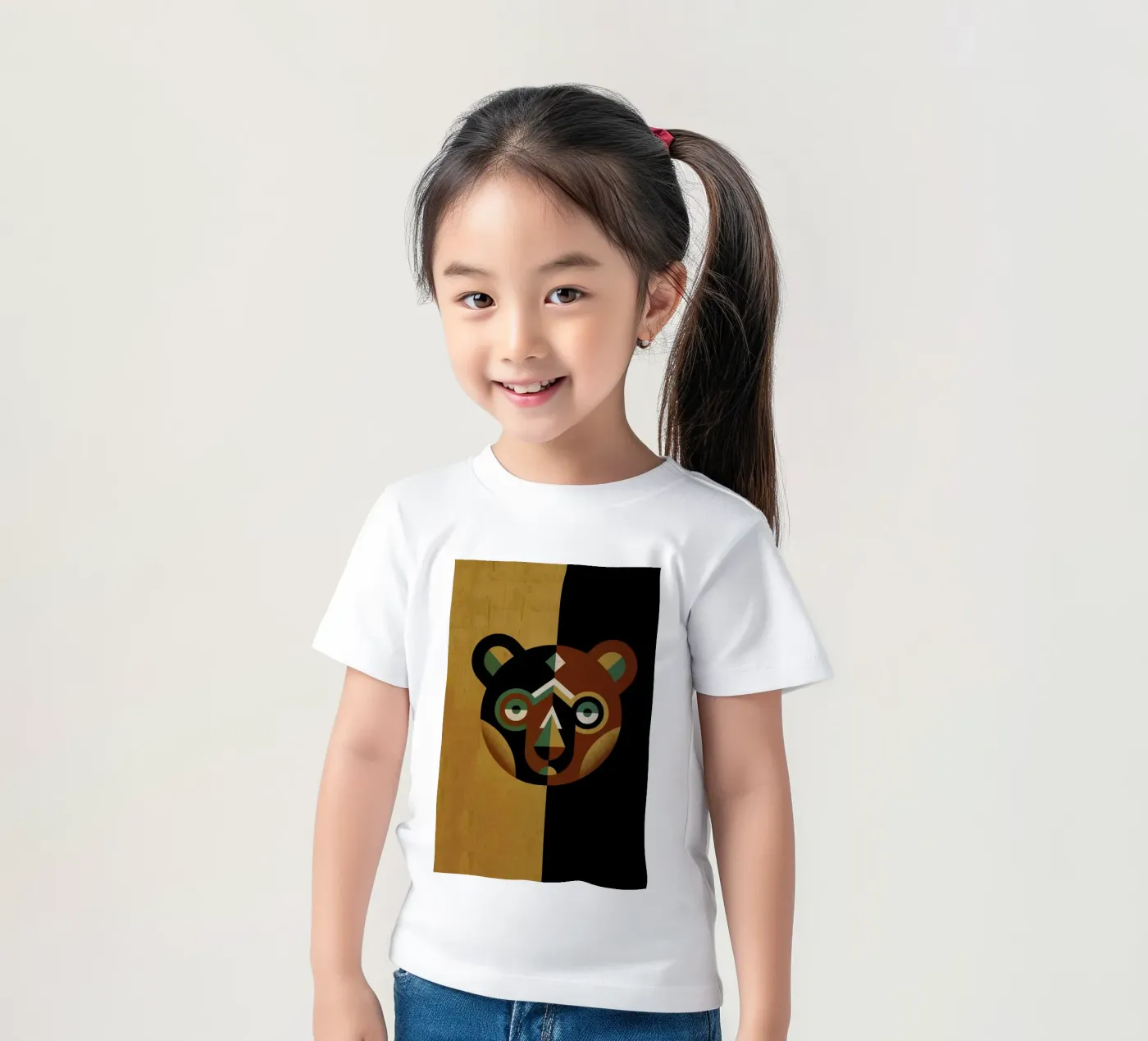 Bear kinder t-shirt van Oscar Odd Diodoro