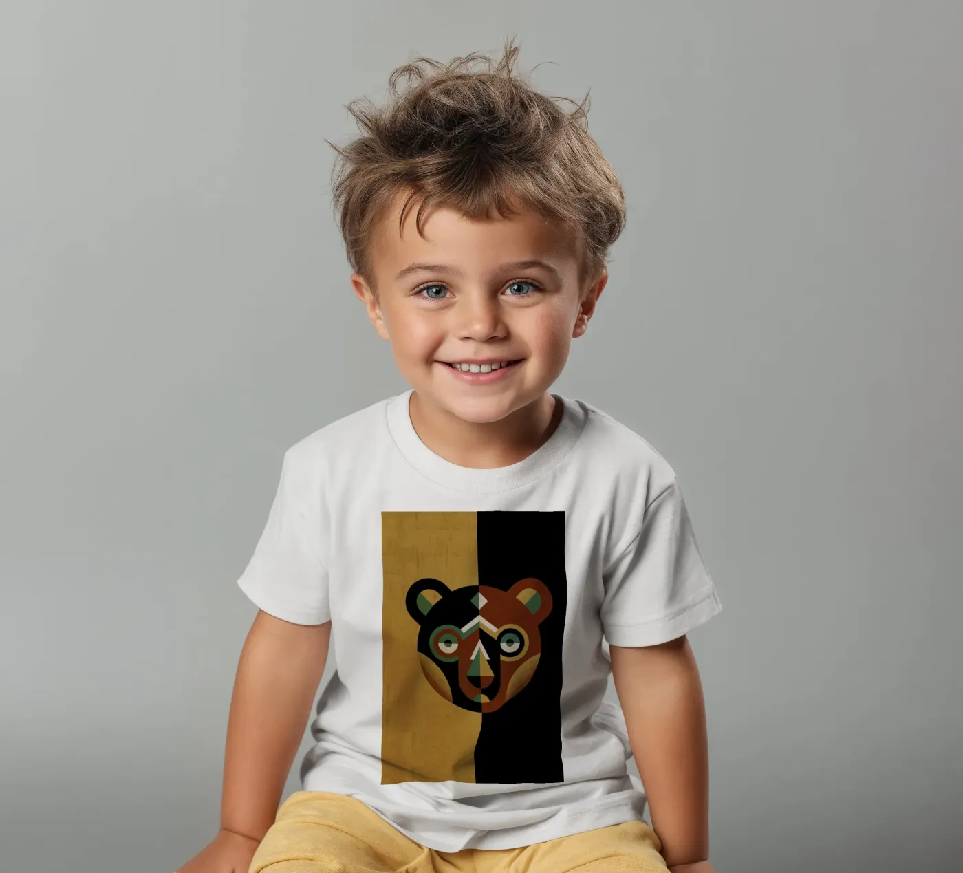 Bear kinder t-shirt van Oscar Odd Diodoro