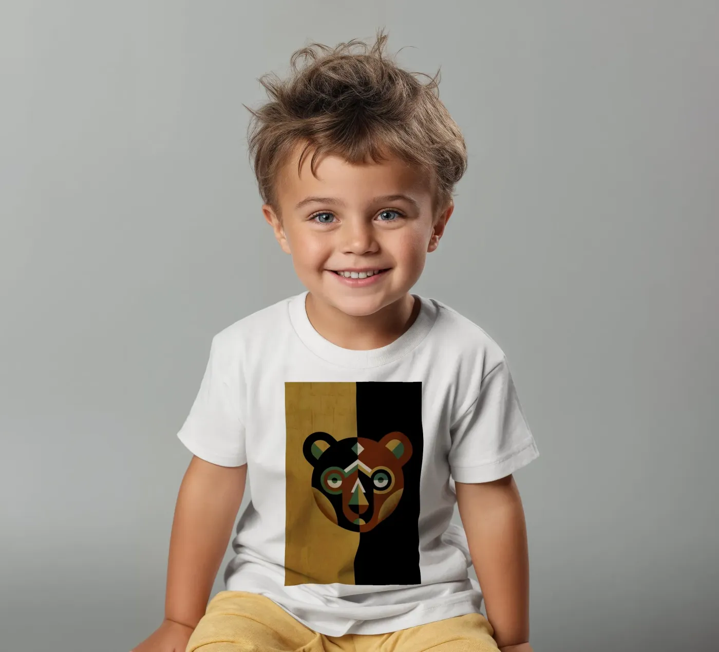 Bear kinder t-shirt van Oscar Odd Diodoro