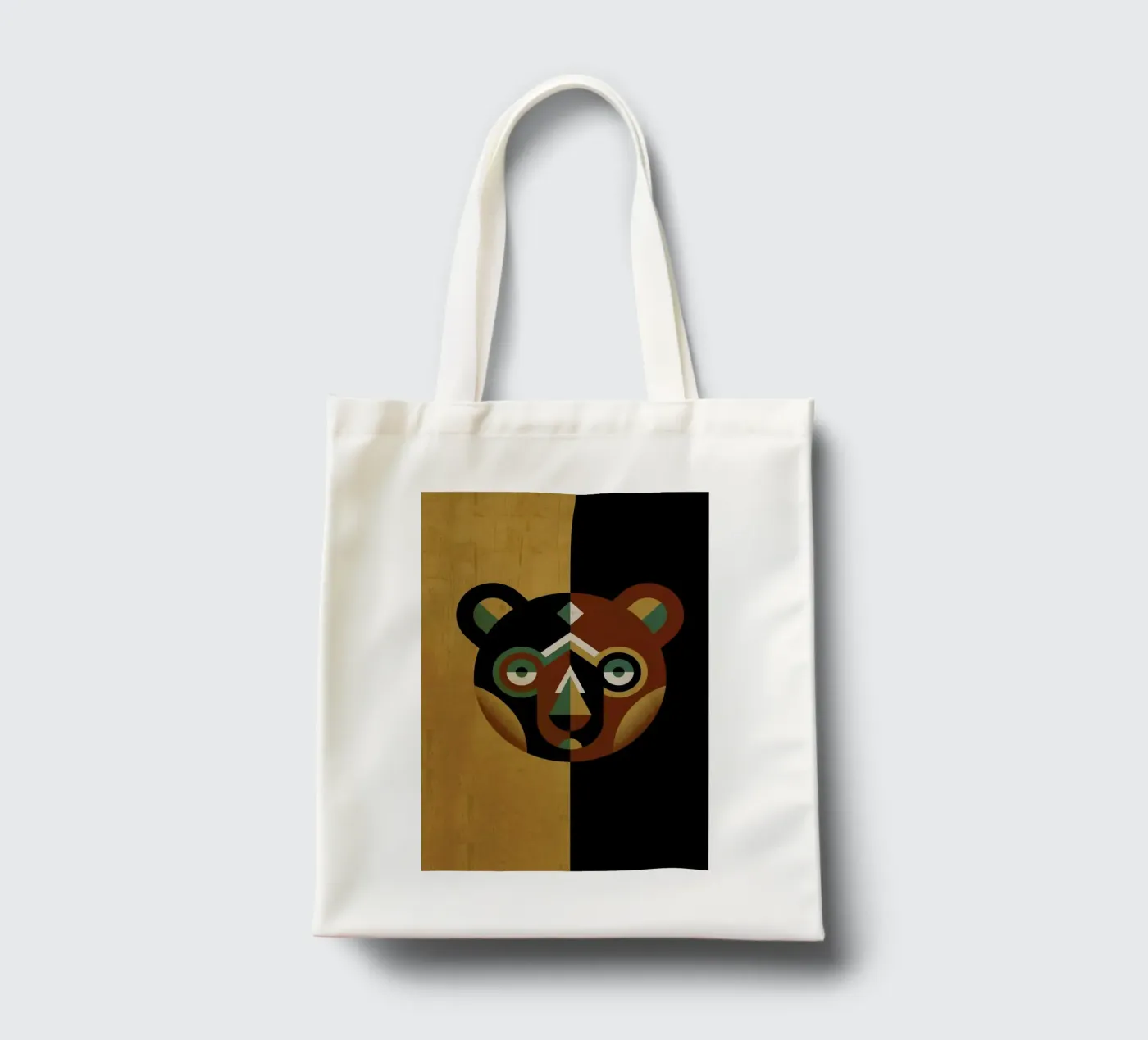 Bear tote bag by Oscar Odd Diodoro