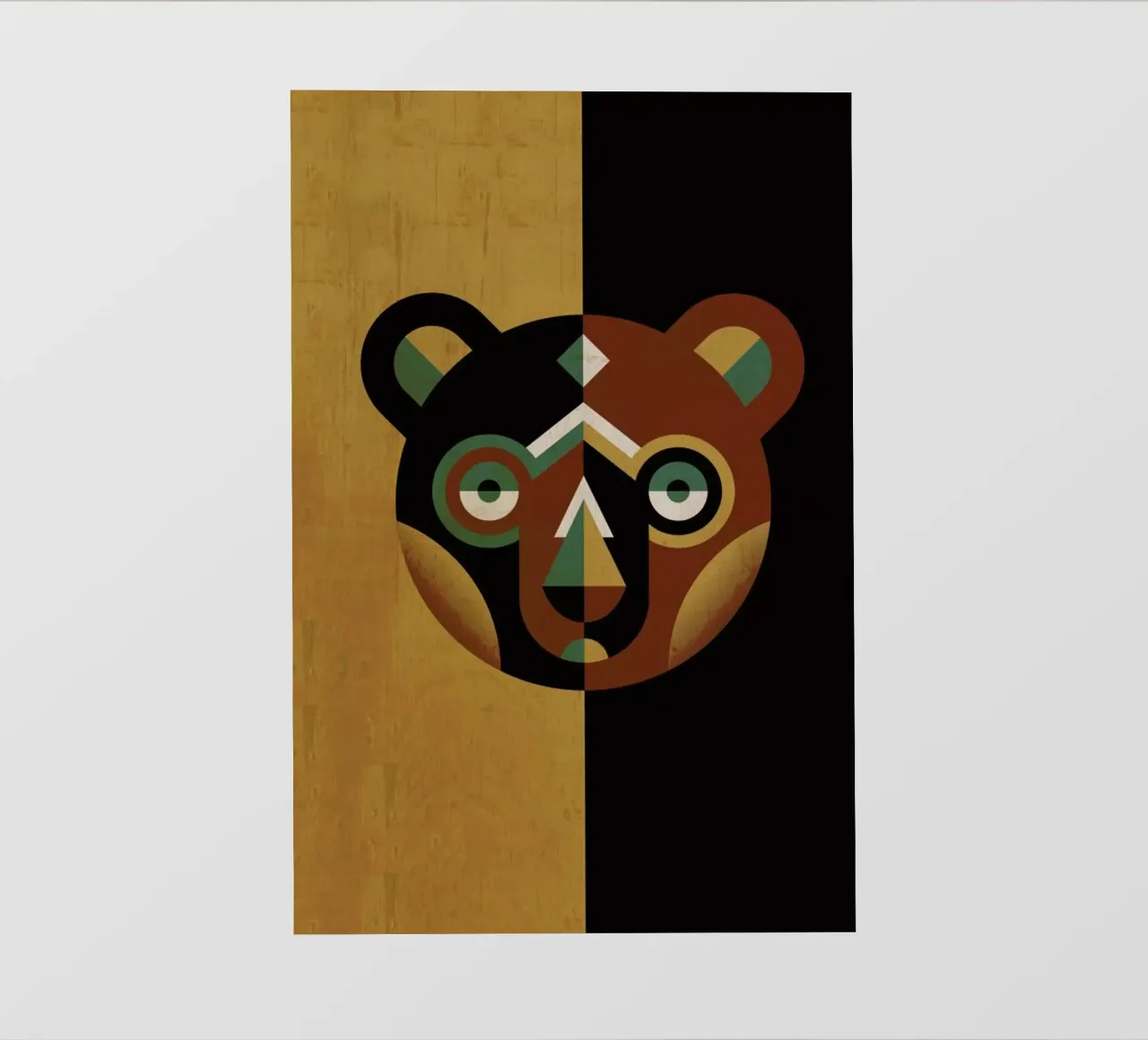 Bear pellicola backlit da Oscar Odd Diodoro