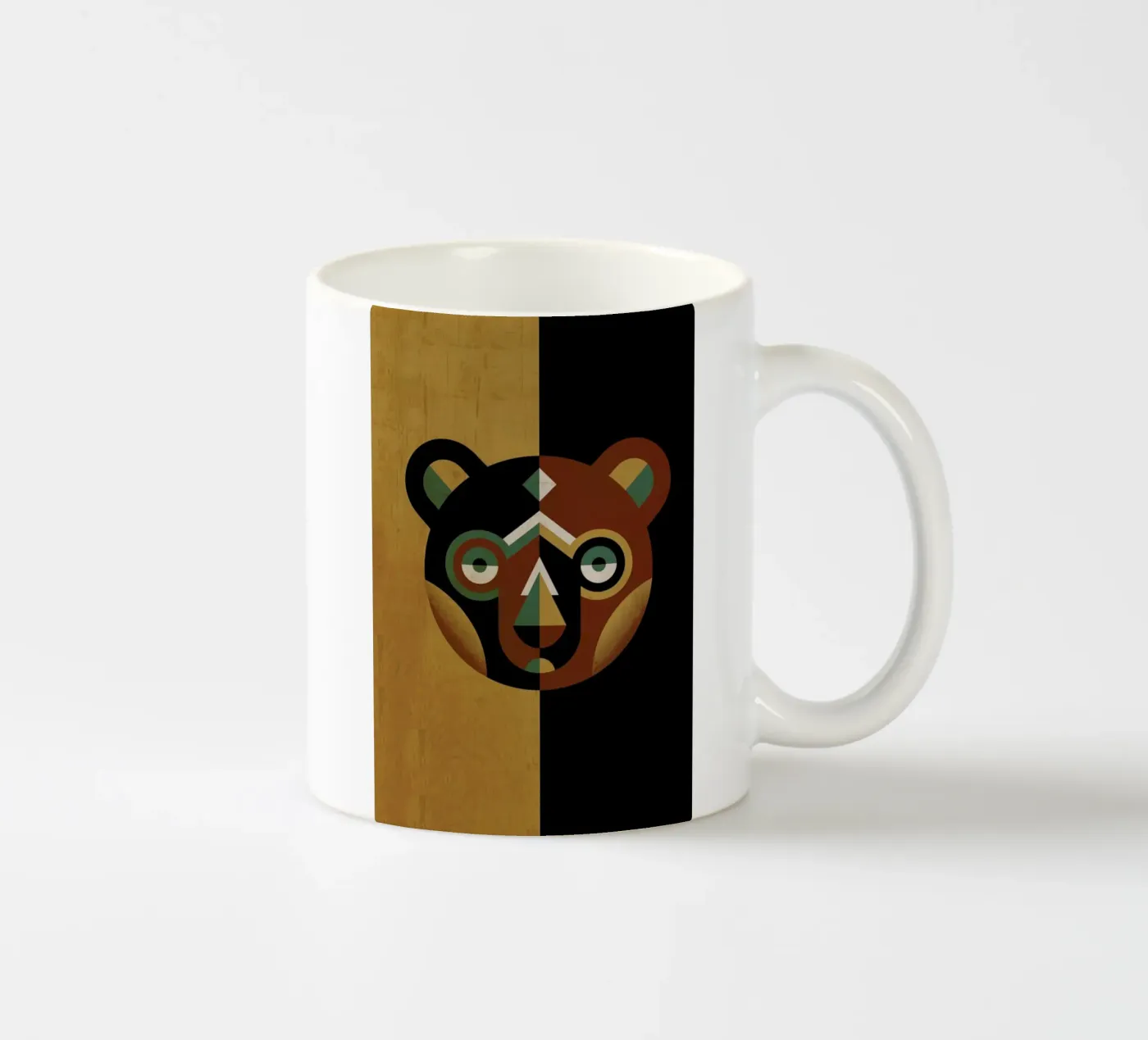 Bear ceramic mug by Oscar Odd Diodoro