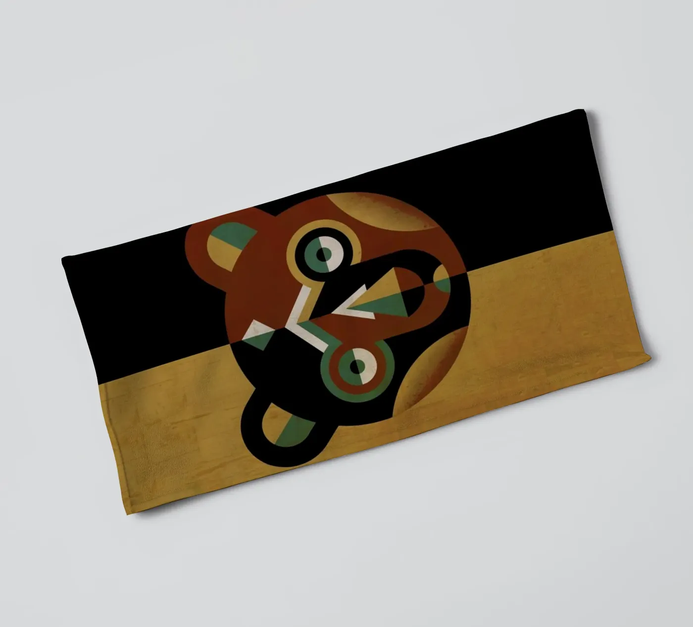 Bear towel by Oscar Odd Diodoro