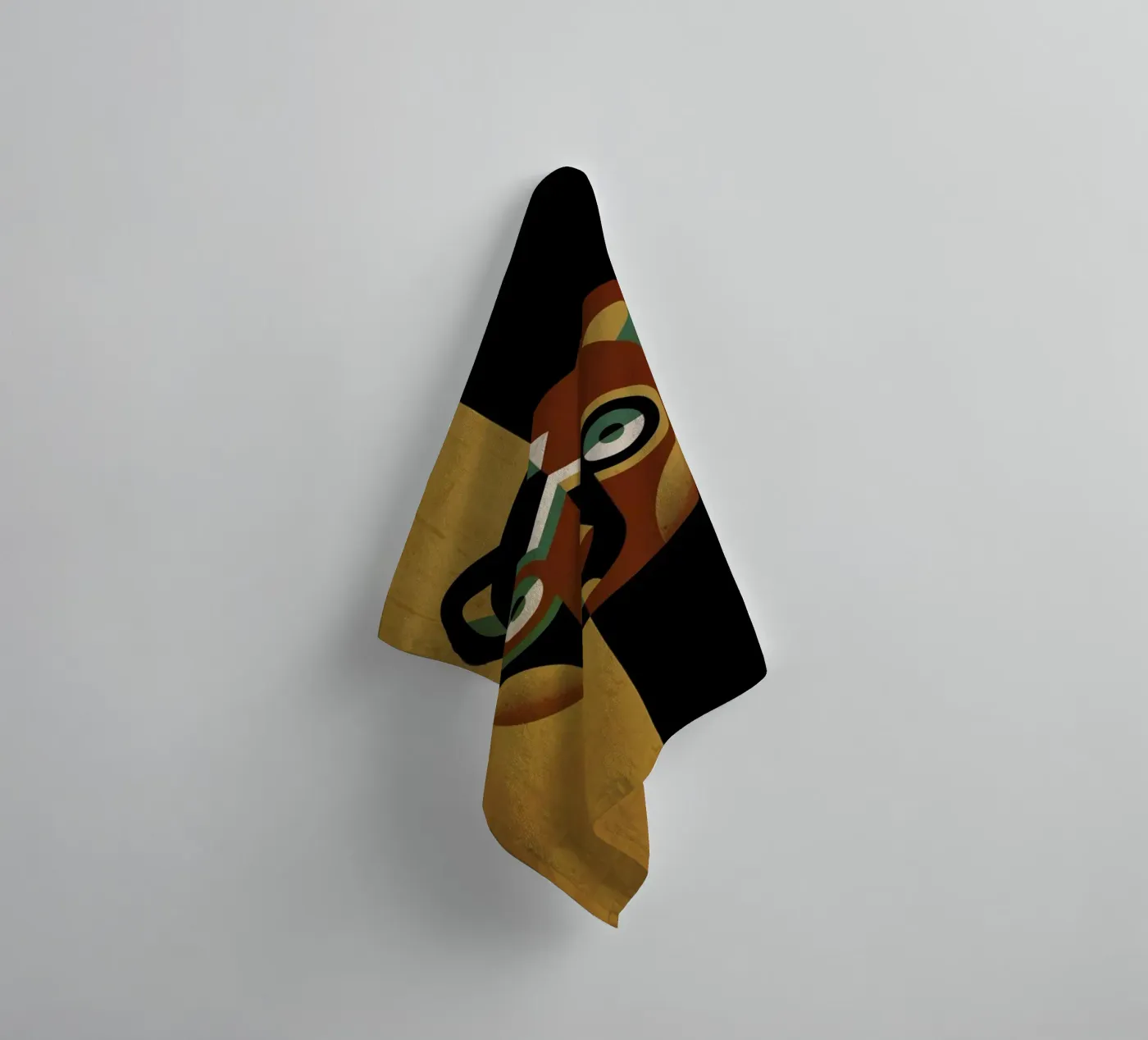 Bear towel by Oscar Odd Diodoro