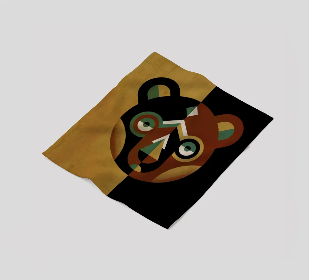 Bear Fleecedecke von Oscar Odd Diodoro