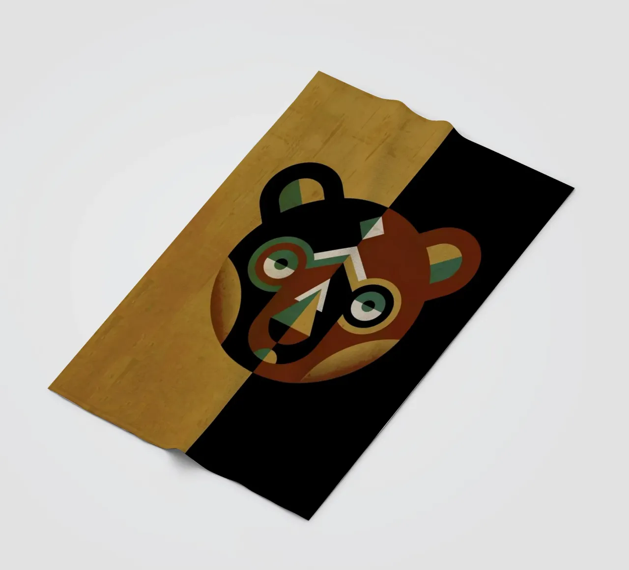 Bear Fleecedecke von Oscar Odd Diodoro