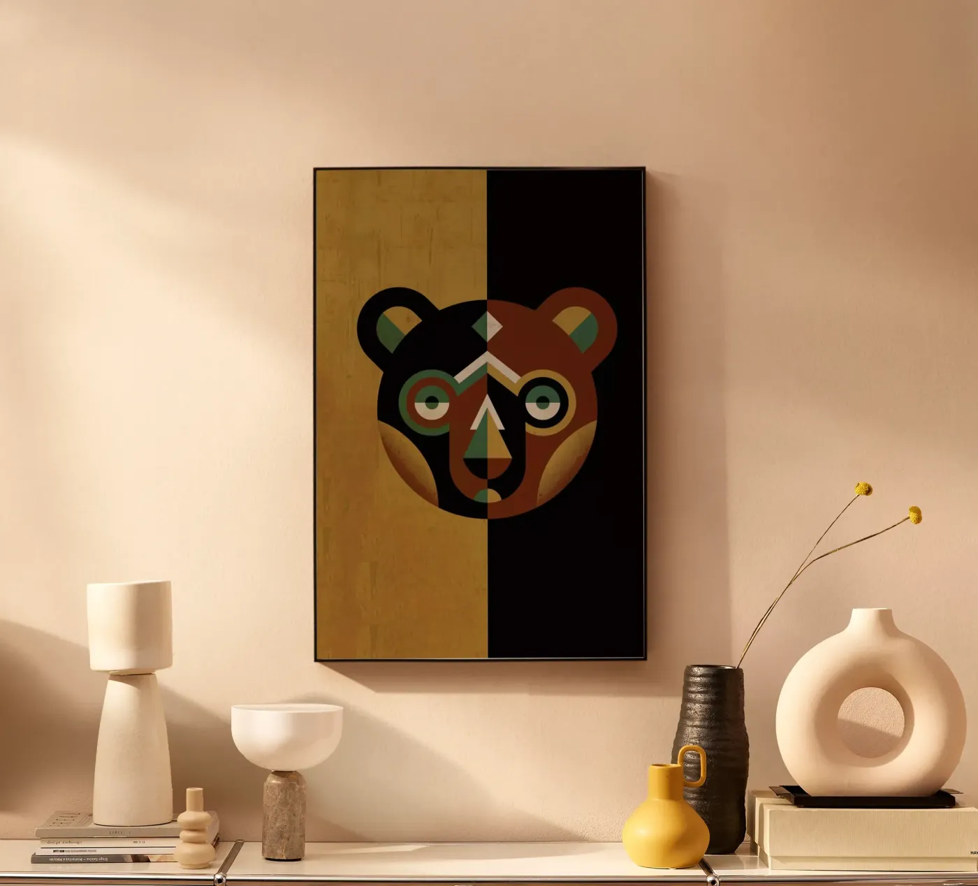 Bear plexiglass da Oscar Odd Diodoro