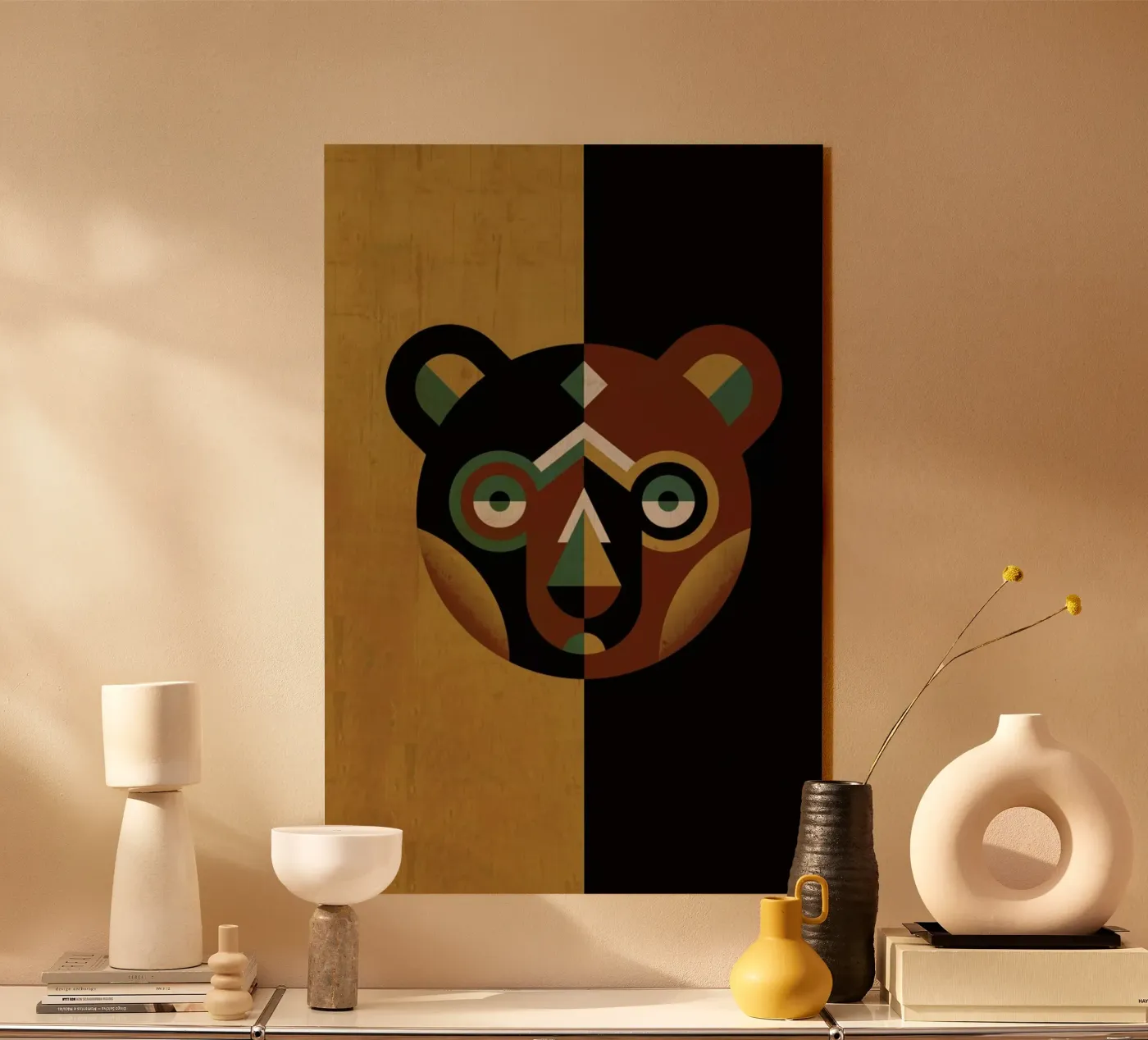 Bear plexiglass da Oscar Odd Diodoro