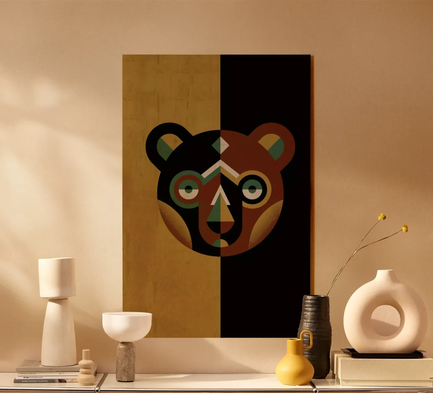 Bear Acryl-Glas von Oscar Odd Diodoro