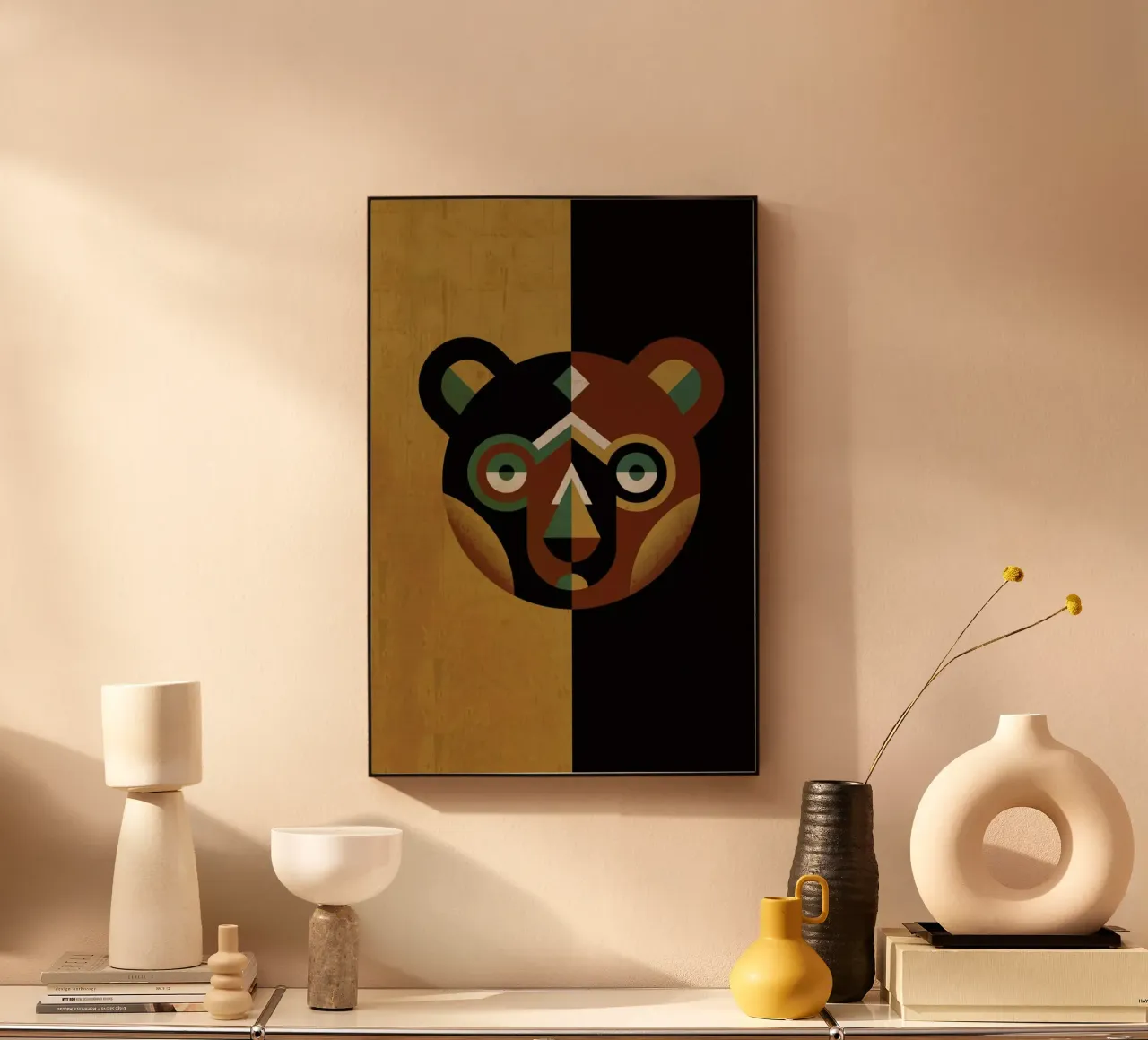 Bear alluminio dibond da Oscar Odd Diodoro