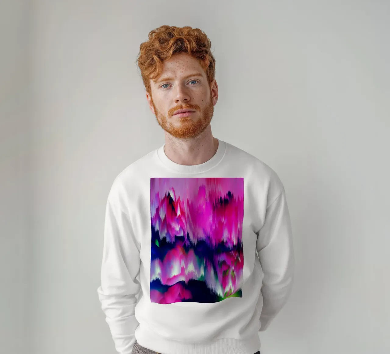 FASCINATE - Glitch felpa da Petra Lang