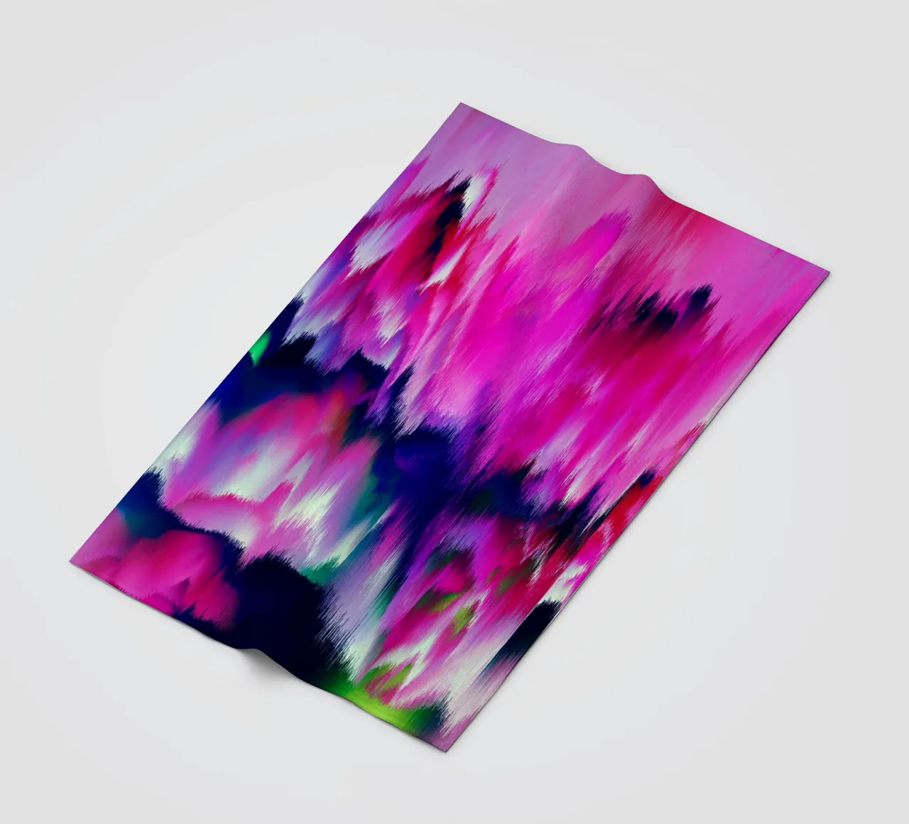 FASCINATE - Glitch coperta in pile da Petra Lang