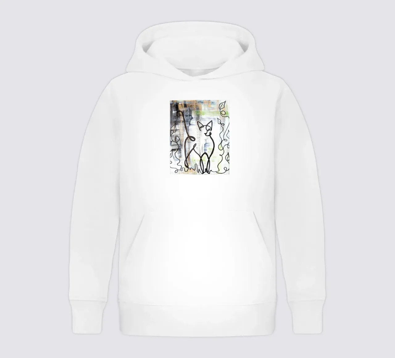 Katze 2 felpa bambino con cappuccio da sum2proveDesign