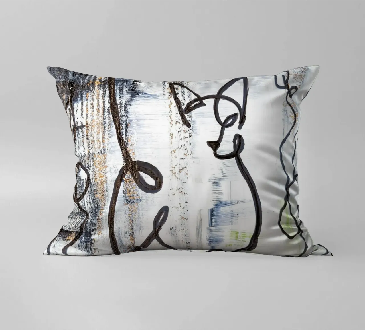 Katze 2 cuscino da sum2proveDesign