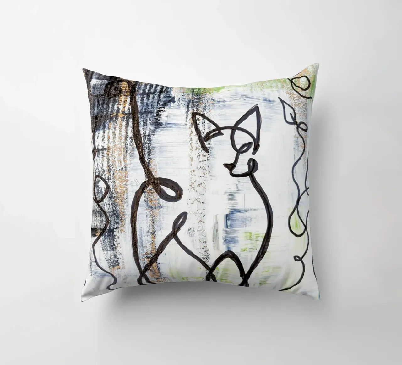Katze 2 cuscino da sum2proveDesign