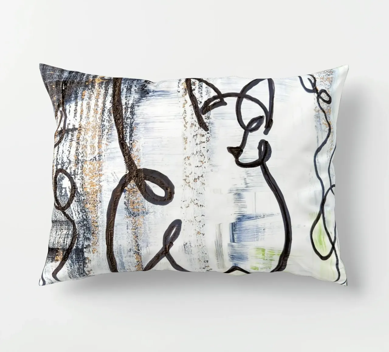 Katze 2 cuscino da sum2proveDesign