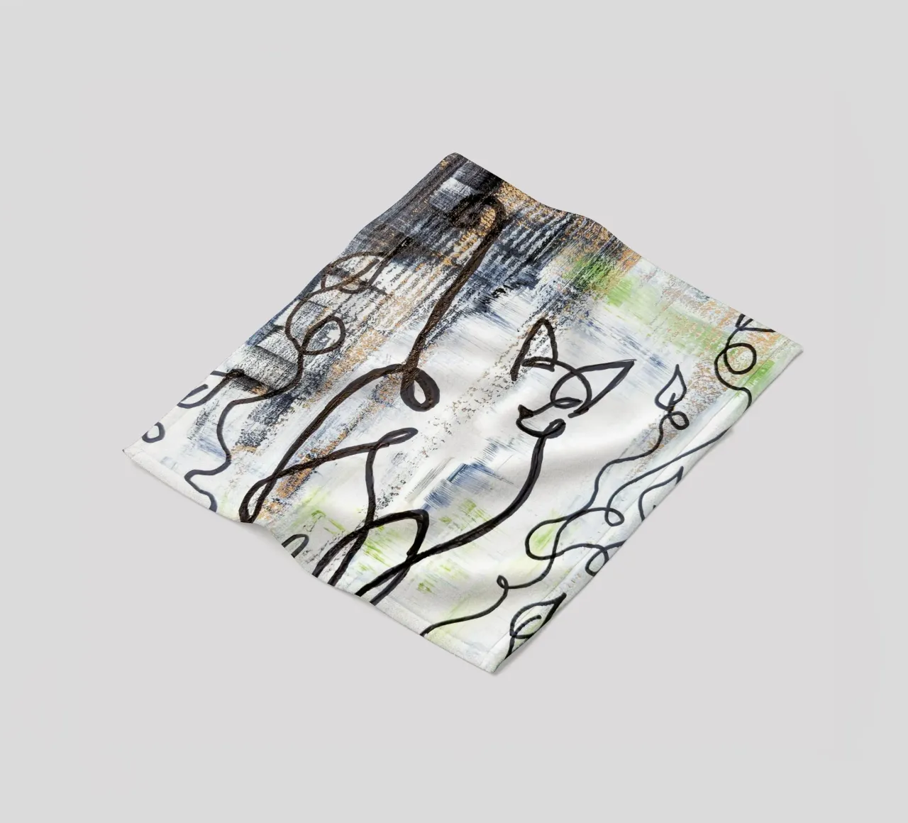 Katze 2 coperta in pile da sum2proveDesign