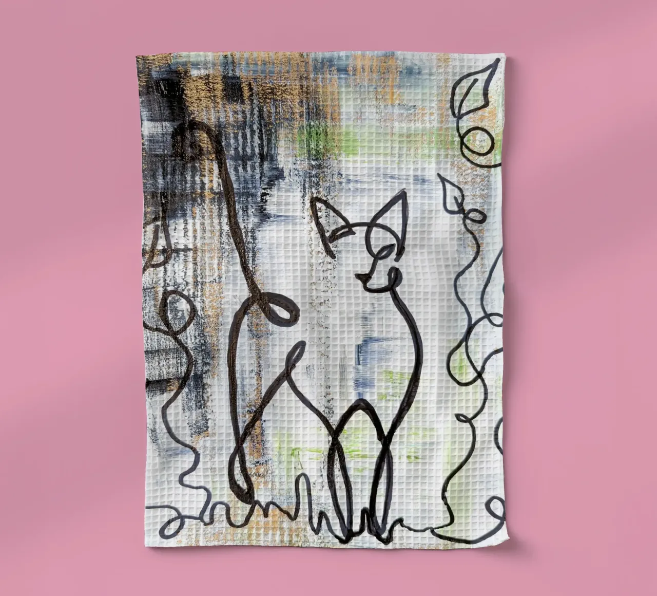 Katze 2 canovaccio da cucina da sum2proveDesign