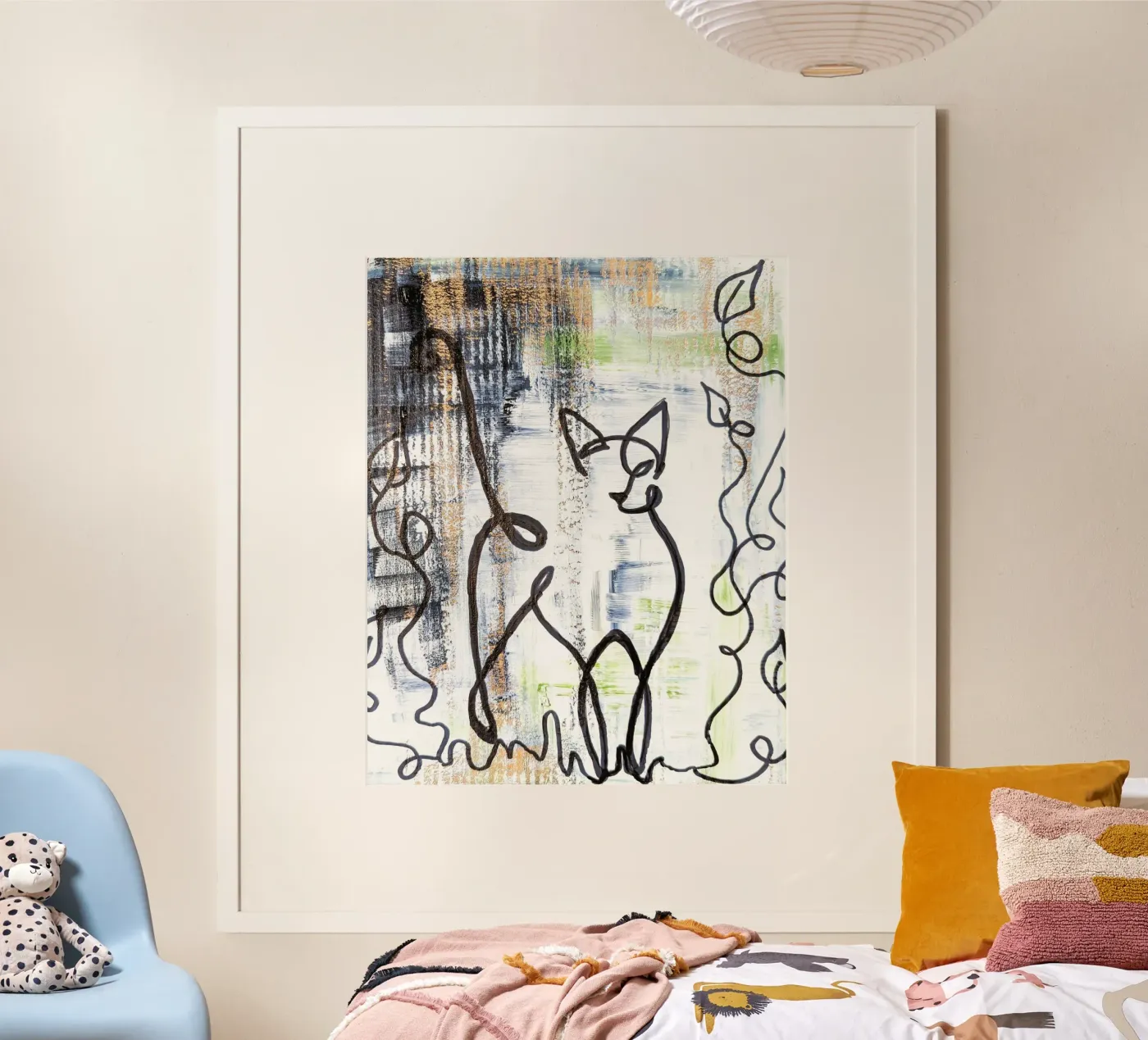 Katze 2 poster by sum2proveDesign