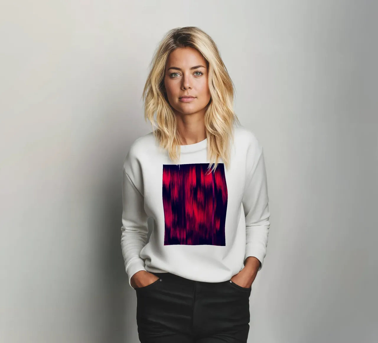 DYNAMIC - Glitch felpa da Petra Lang