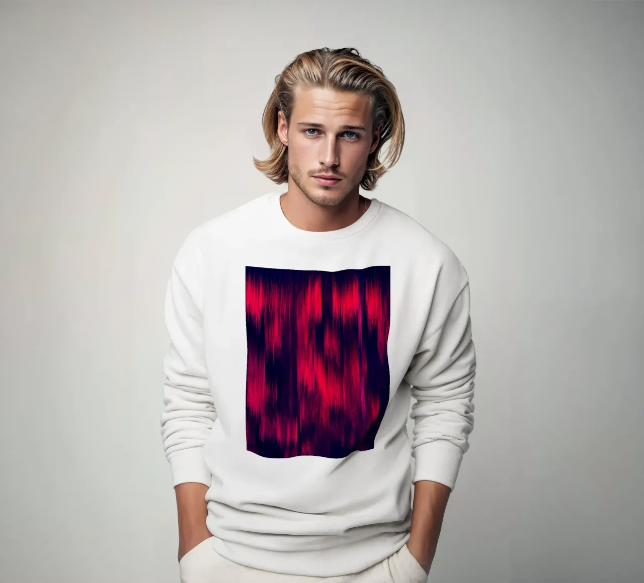 DYNAMIC - Glitch felpa da Petra Lang