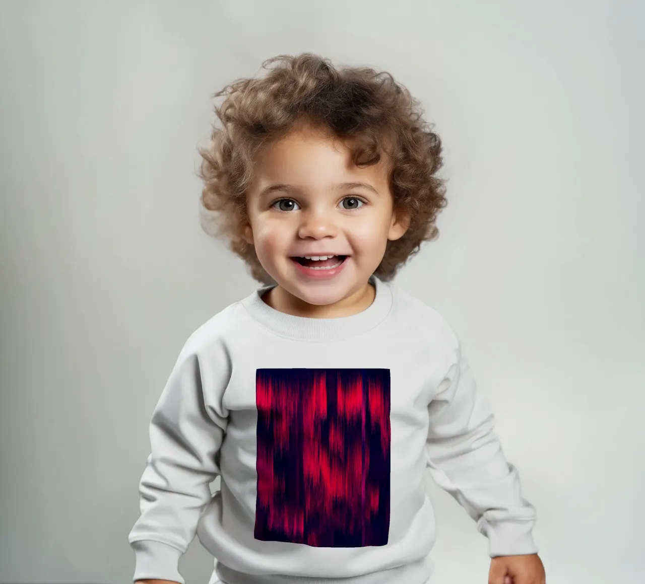 DYNAMIC - Glitch felpa neonato da Petra Lang