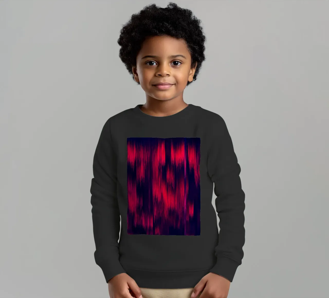 DYNAMIC - Glitch felpa bambino da Petra Lang