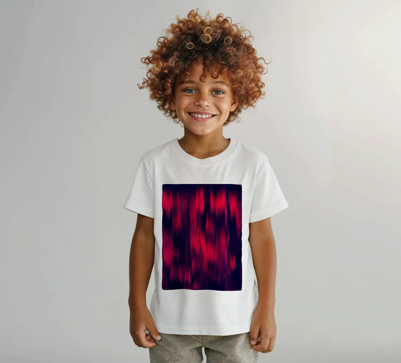 DYNAMIC - Glitch t-shirt bambini da Petra Lang