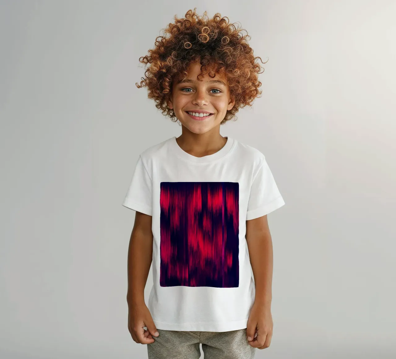 DYNAMIC - Glitch t-shirt bambini da Petra Lang