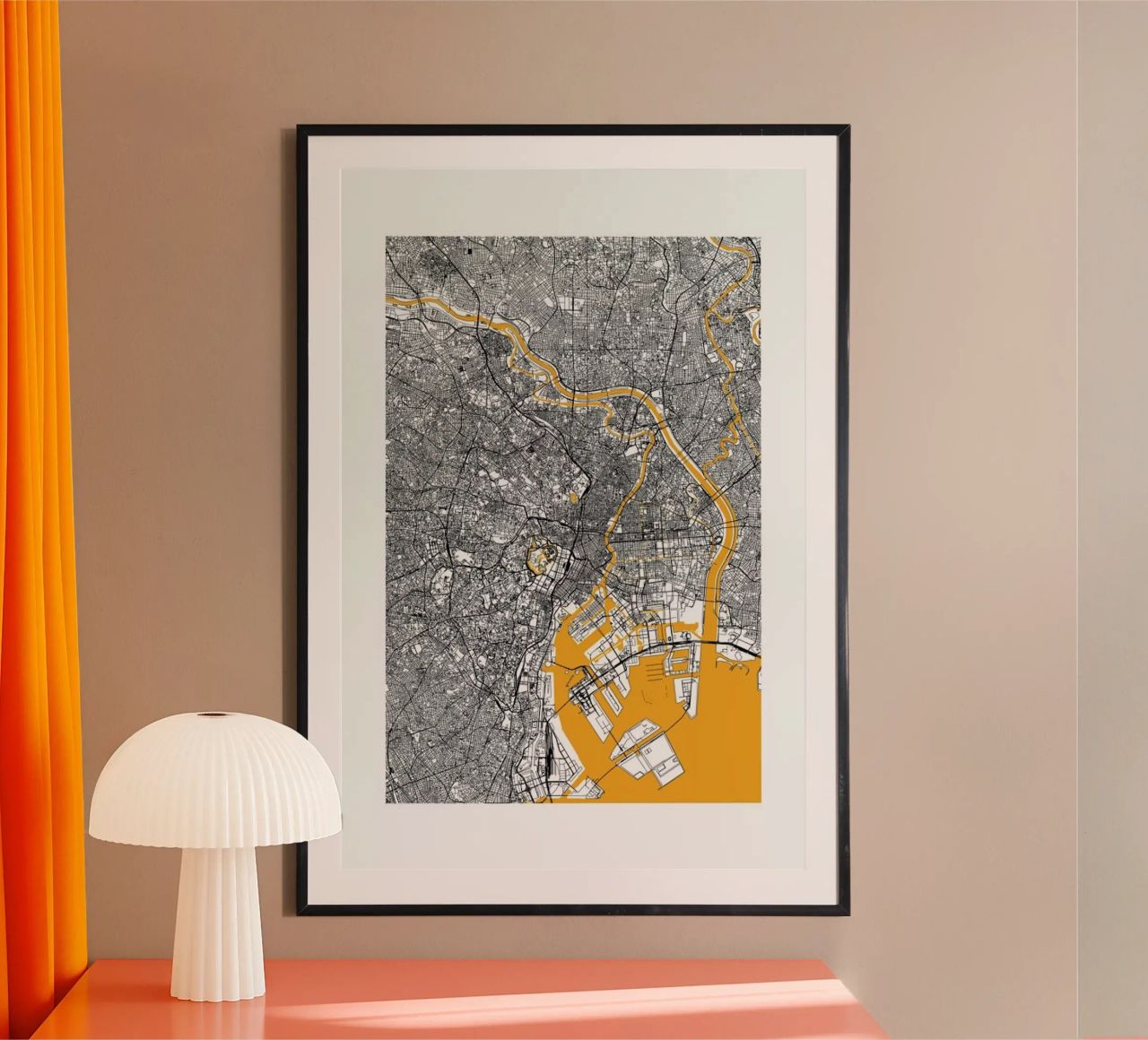 Orange Infusion In Tokio Poster von Mattygug