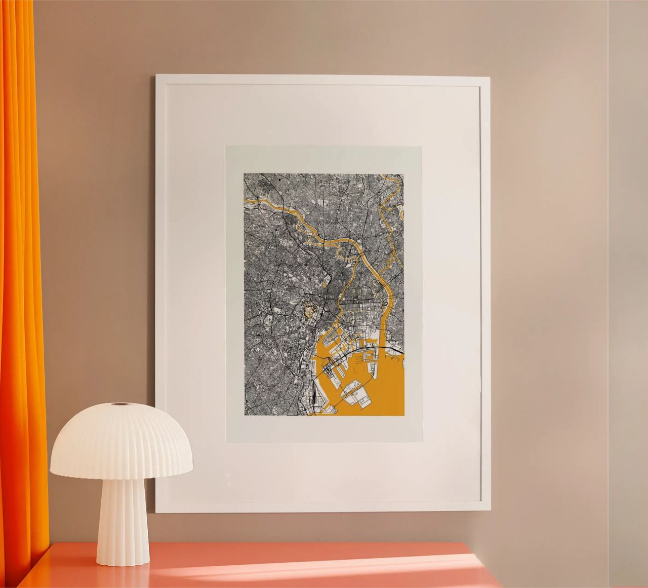 Orange Infusion In Tokio Poster von Mattygug