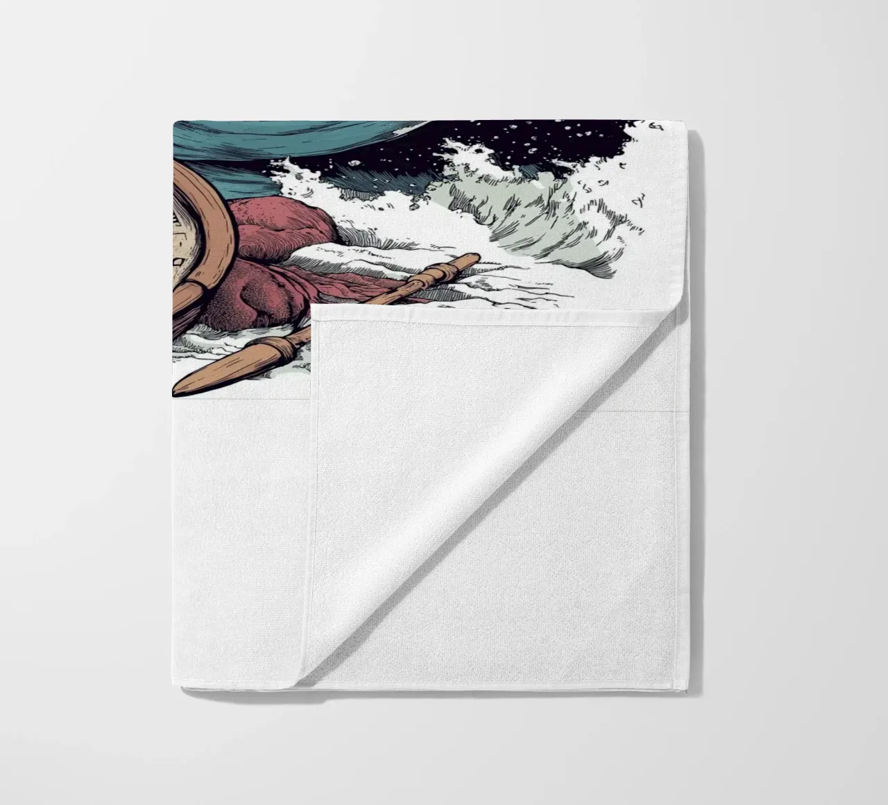 bussola e mare telo mare da Motivate-Today