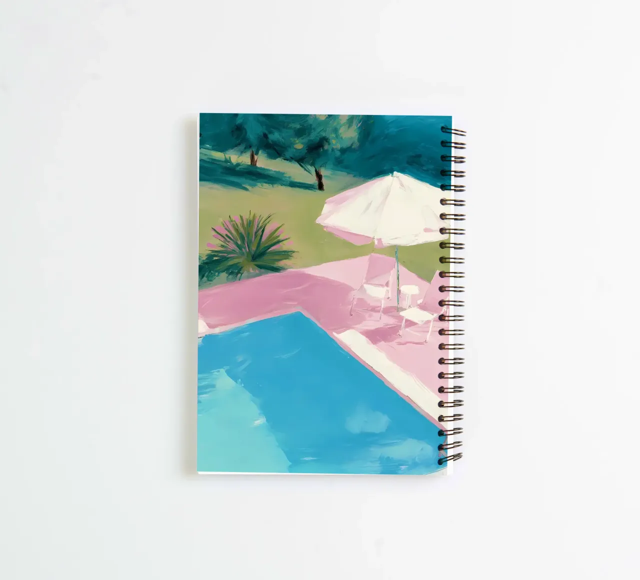 Sommer-Schwimmbad Ringbuch von IamHomeStudio