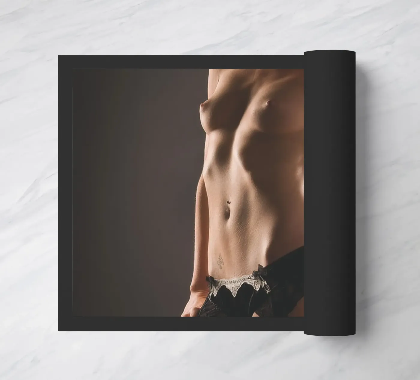 Lottie Topless zerbino da Dave Hare Photography