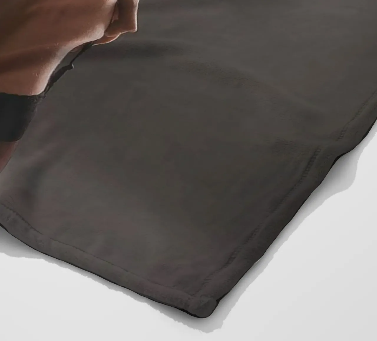 Lottie Topless coperta in pile da Dave Hare Photography