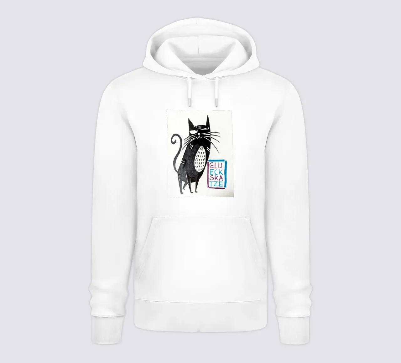 Glückskatze felpa con cappuccio da sum2proveDesign