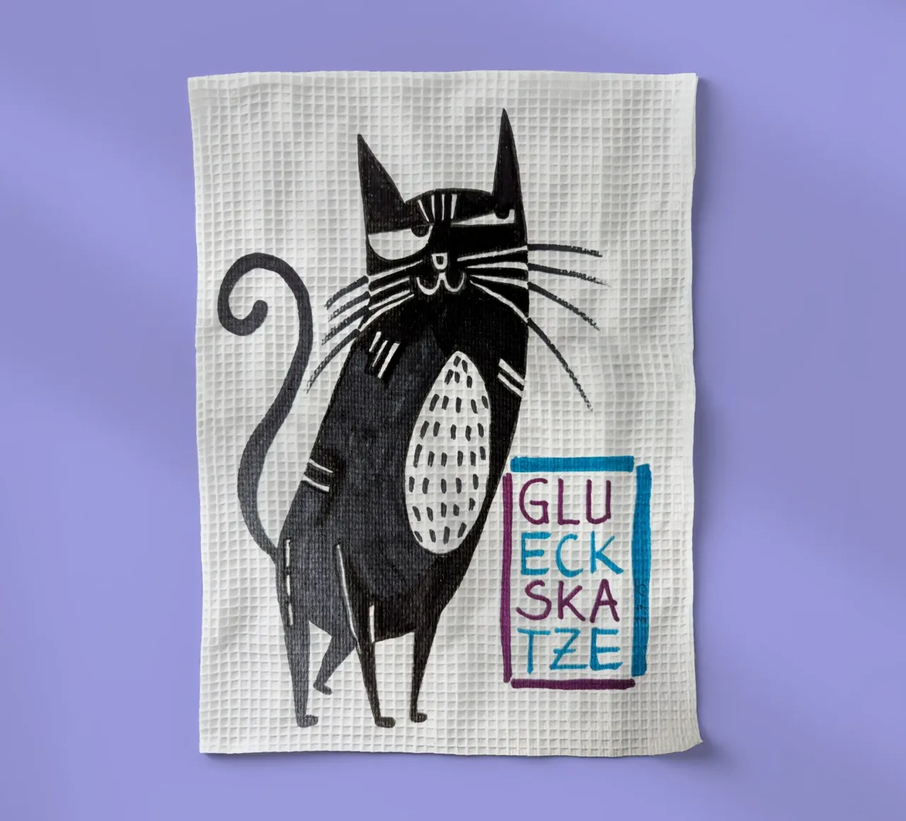 Glückskatze canovaccio da cucina da sum2proveDesign