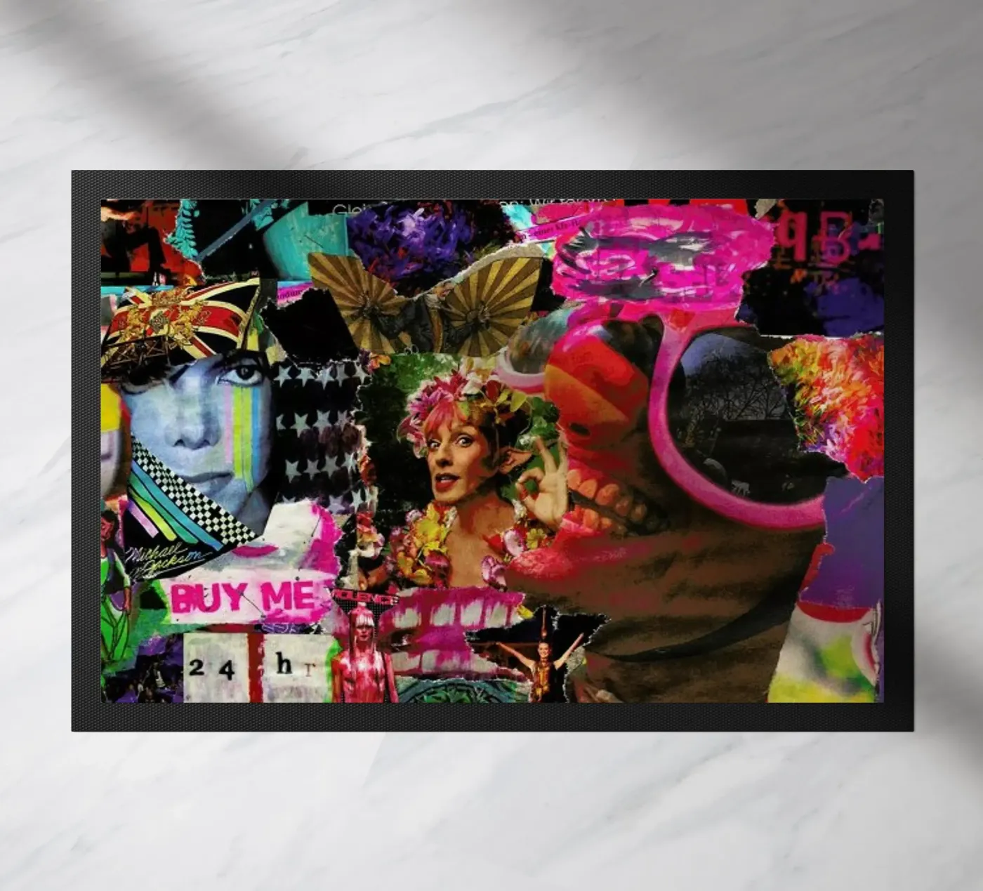 Maskerade, 2011 deurmat van Gothans Papierwelten