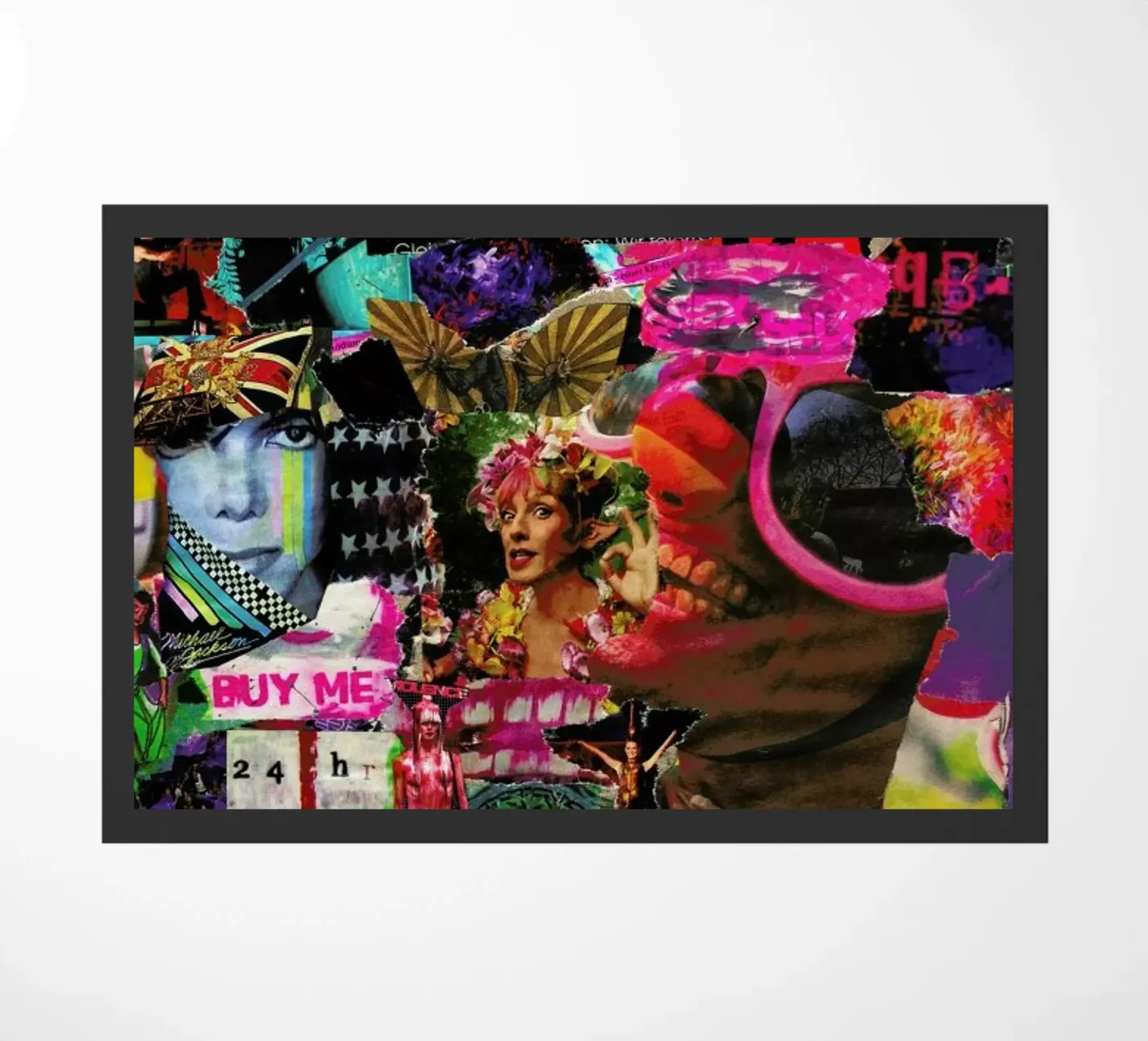 Maskerade, 2011 deurmat van Gothans Papierwelten