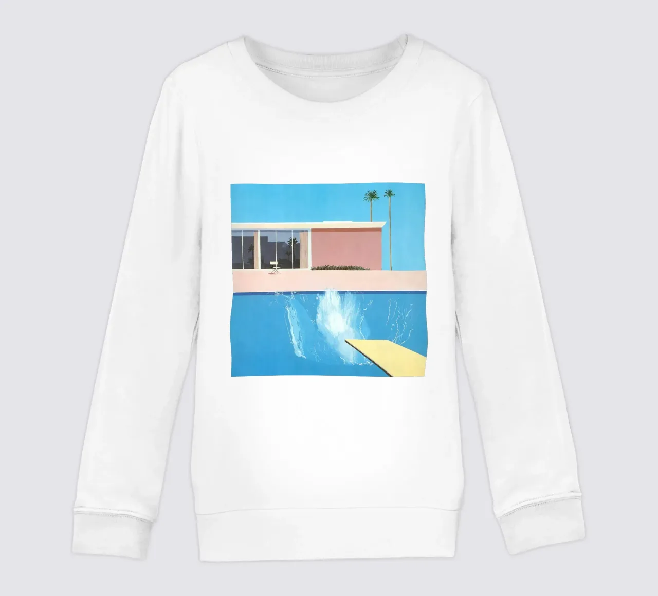 A Bigger Splash 1967 felpa bambino da Ruthie-Talavera