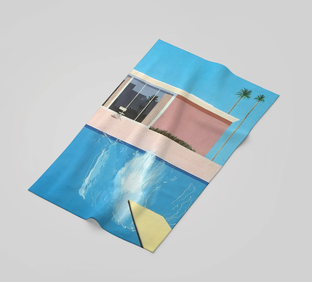 A Bigger Splash 1967 telo mare da Ruthie-Talavera