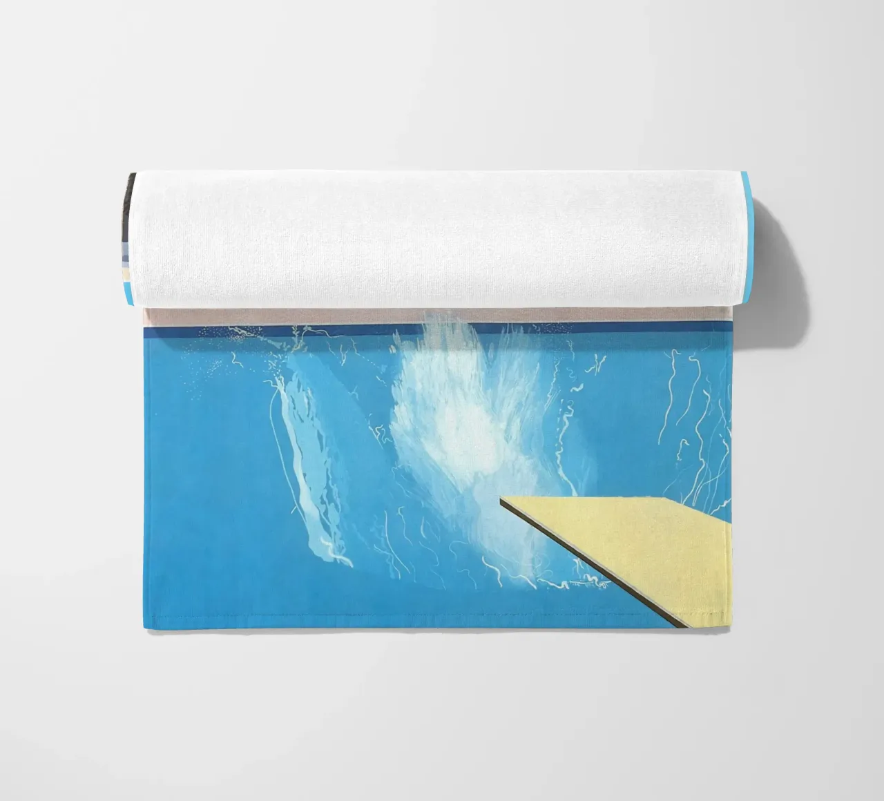 A Bigger Splash 1967 telo mare da Ruthie-Talavera