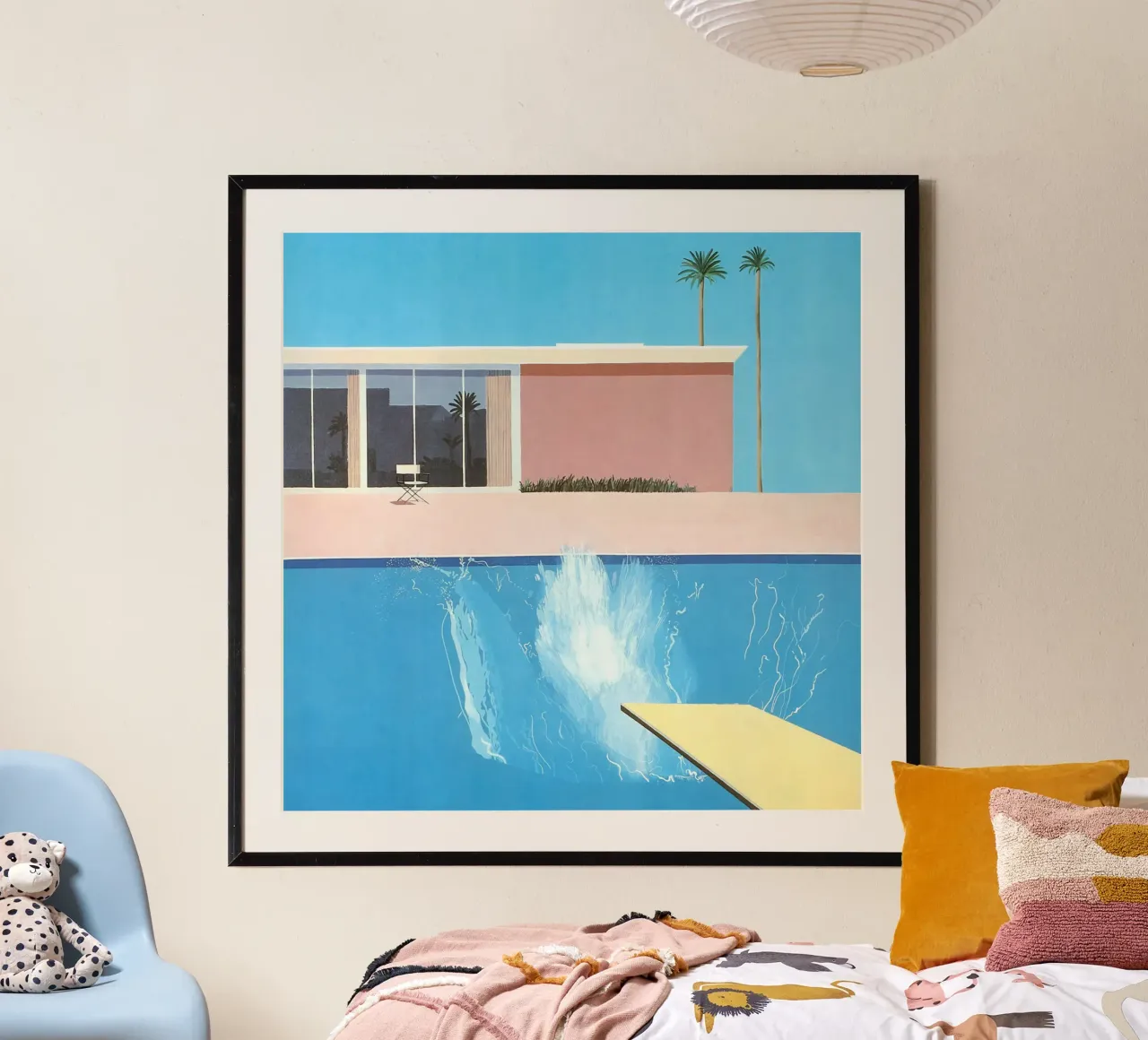 A Bigger Splash 1967 carta hahnemühle da Ruthie-Talavera
