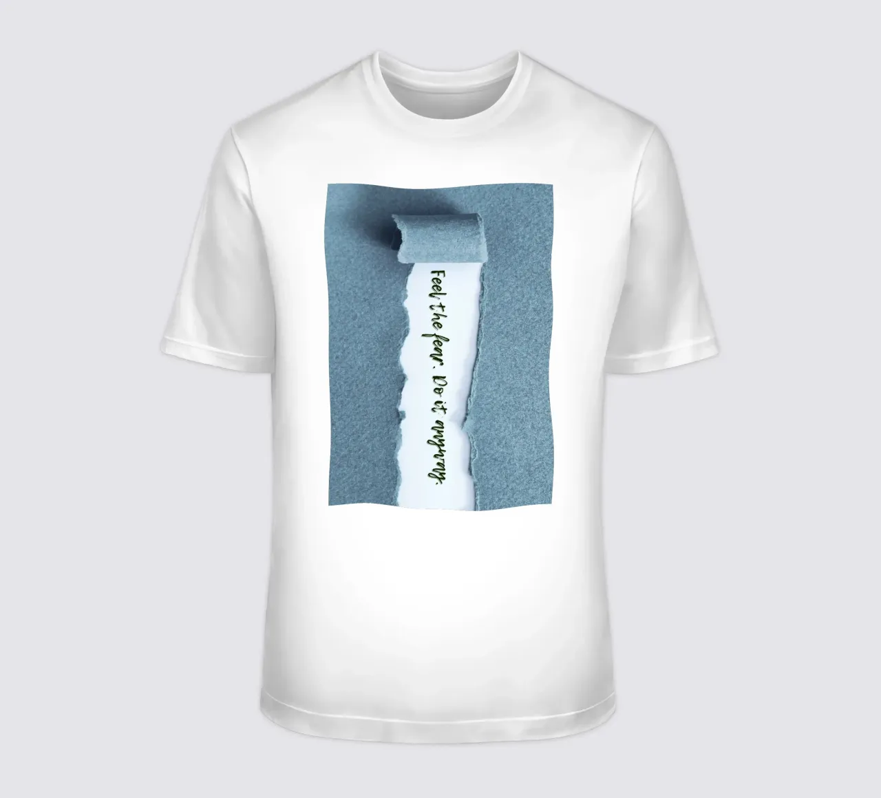 FEEL THE FEAR. DO IT ANYWAY. t-shirt da Einfach Uebel