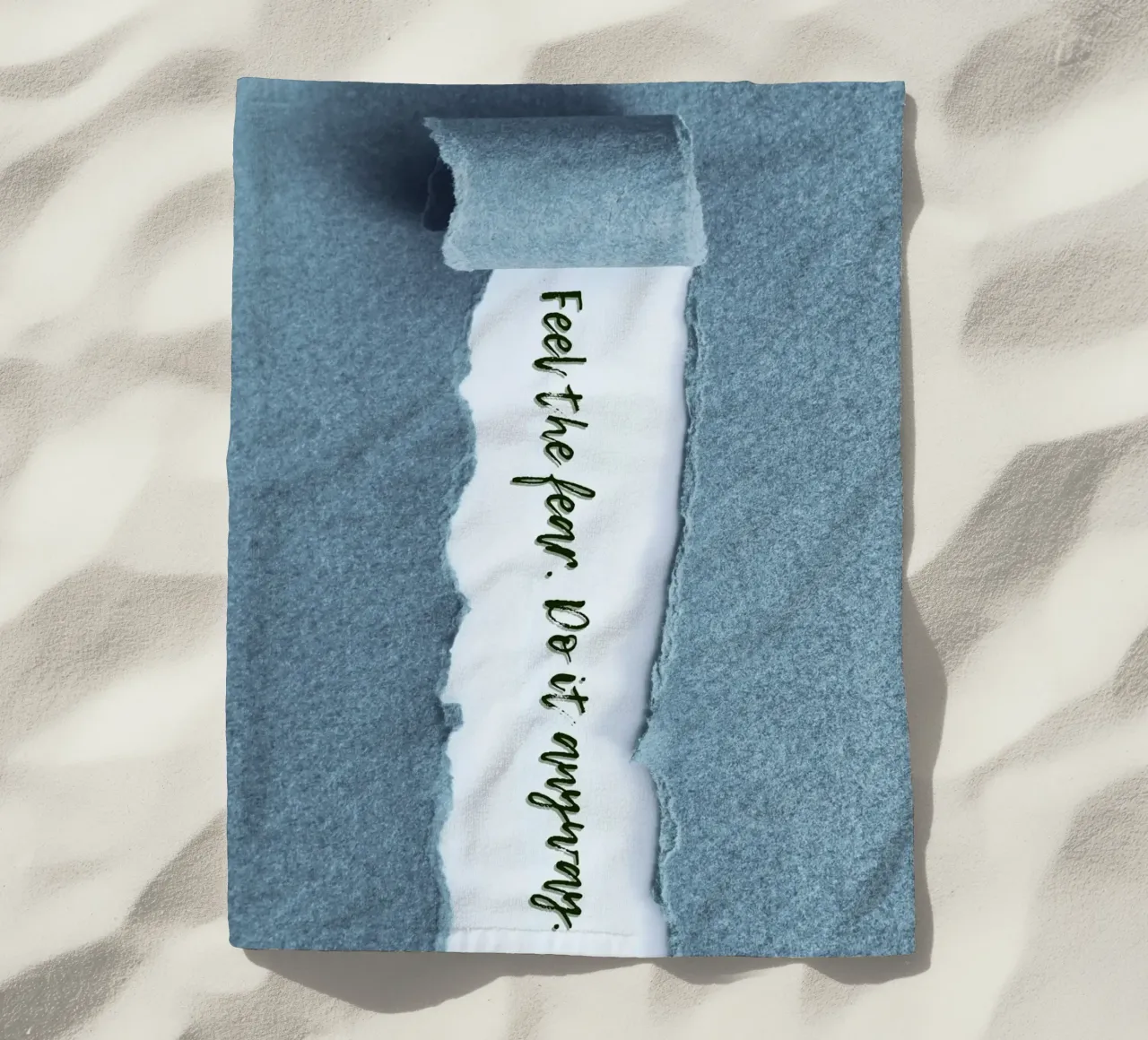 FEEL THE FEAR. DO IT ANYWAY. telo mare da Einfach Uebel