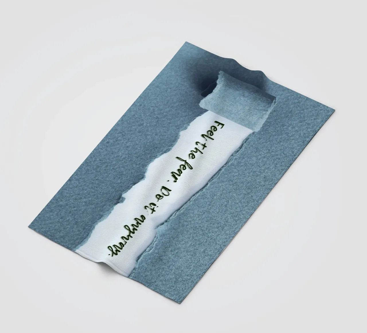 FEEL THE FEAR. DO IT ANYWAY. coperta in pile da Einfach Uebel