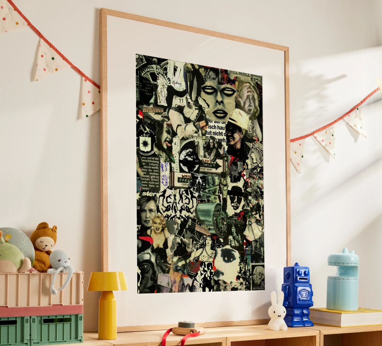 Tracks, 2010 poster by Gothans Papierwelten